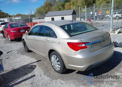 2014 Chrysler 200 Lx из США, поврежденный, VIN 1C3CCBAB8EN206360